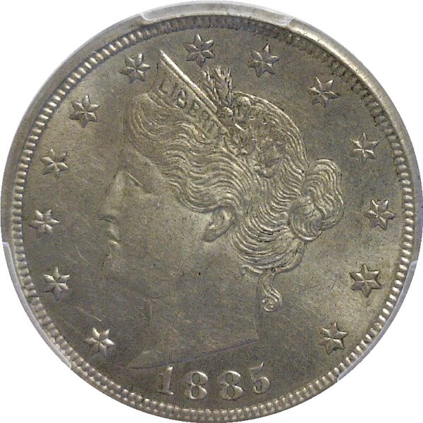 1885.  Liberty Nickel. PCGS. MS-62. - Image 2