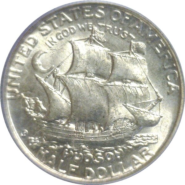 1935.  Hudson Commemorative Half Dollar.  -   PCGS. MS-65. - Image 3