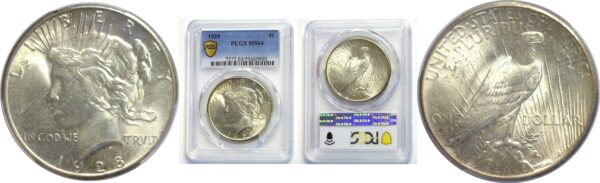 1928 Peace Dollar  -  PCGS MS-64