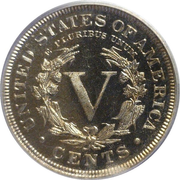 1891  Liberty Nickel.  -   PCGS. PR-64. DCAM. - Image 3