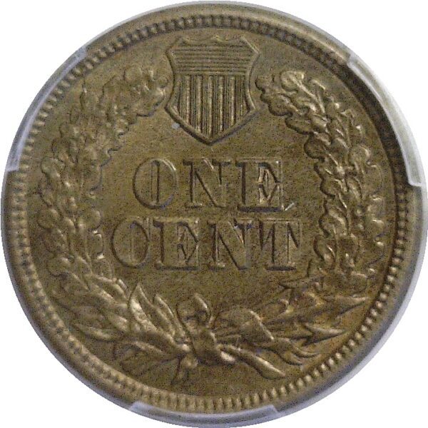 1863 Indian Head Cent. -  PCGS MS-62 - Image 3