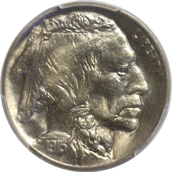 1915  Buffalo Nickel.  -  PCGS MS-66.  CAC - Image 2