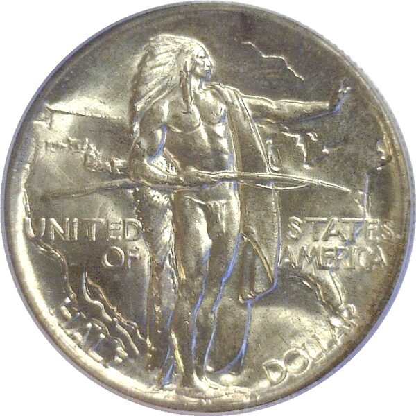 1926 Oregon Trail Commemorative Half Dollar. -  PCGS MS-65 - Image 2