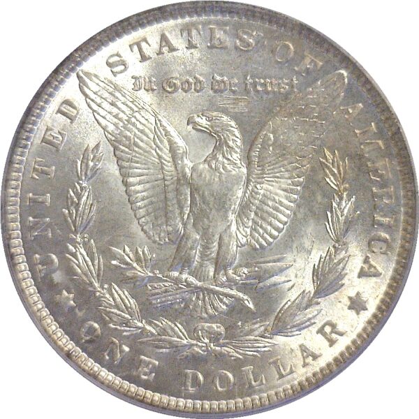 1901  Morgan Dollar.  -  PCGS MS-62. - Image 3