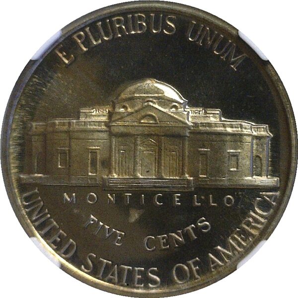 1950 Jefferson Nickel  -  NGC PF-67 CAMEO - Image 3