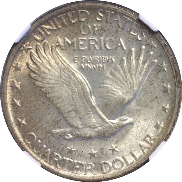 1921  Standing Liberty Quarter  -   NGC  MS-66. - Image 3