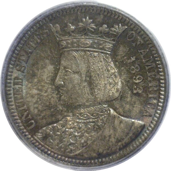 1893 Isabella Commemorative Quarter  -  PCGS MS-66 - Image 2
