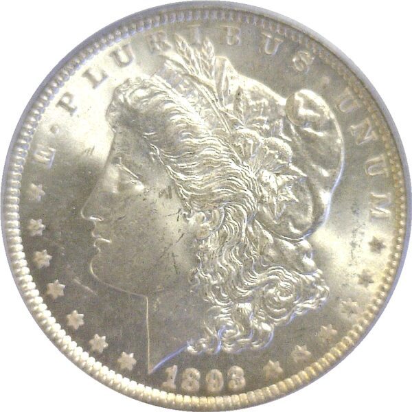 1893 Morgan Dollar.  -   PCGS MS-63 - Image 2