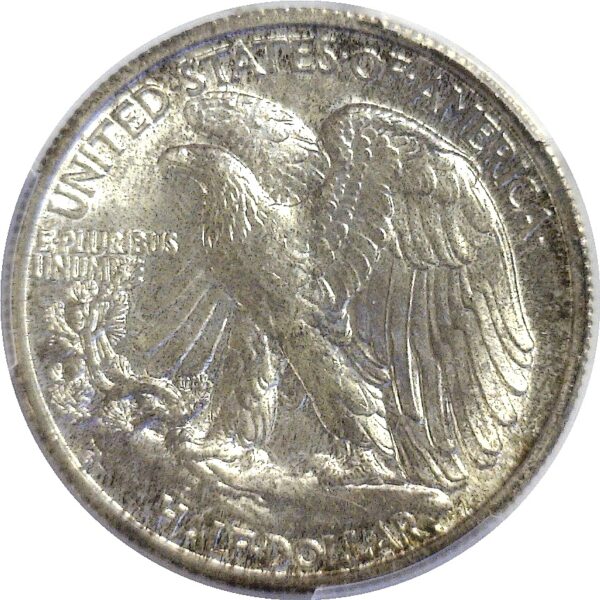 1942-S  Walking Liberty Half Dollar   -   PCGS. MS-66+. - Image 3