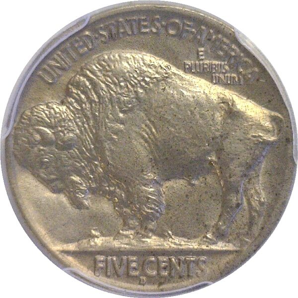 1917-D.  Buffalo Nickel. - PCGS. MS-63. - Image 3