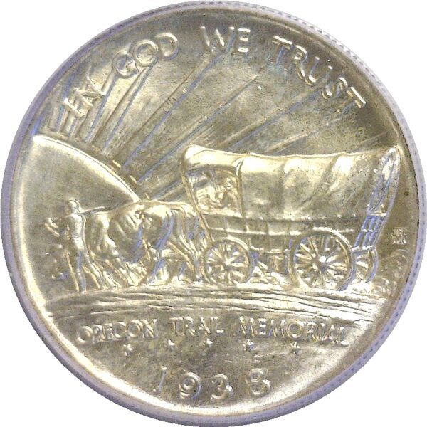 1938 Oregon Trail Commemorative. -  PCGS MS-66 - Image 3