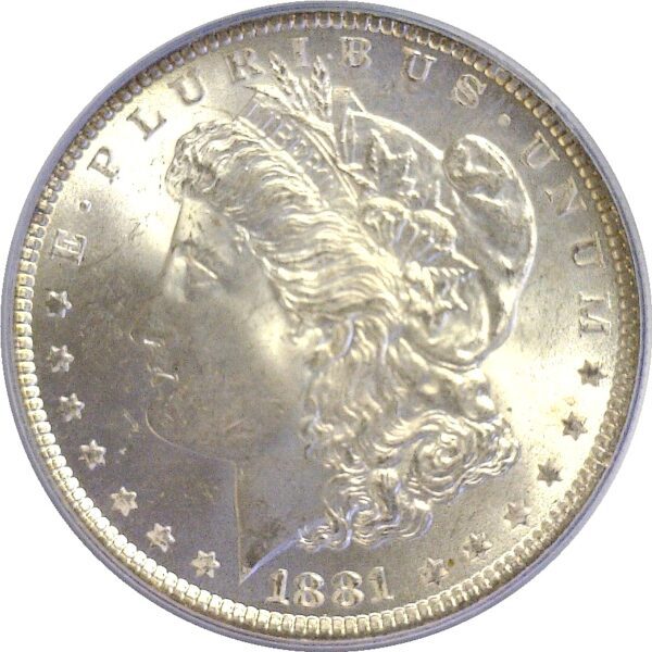 1881  Morgan Dollar   -   PCGS MS-65 - Image 2