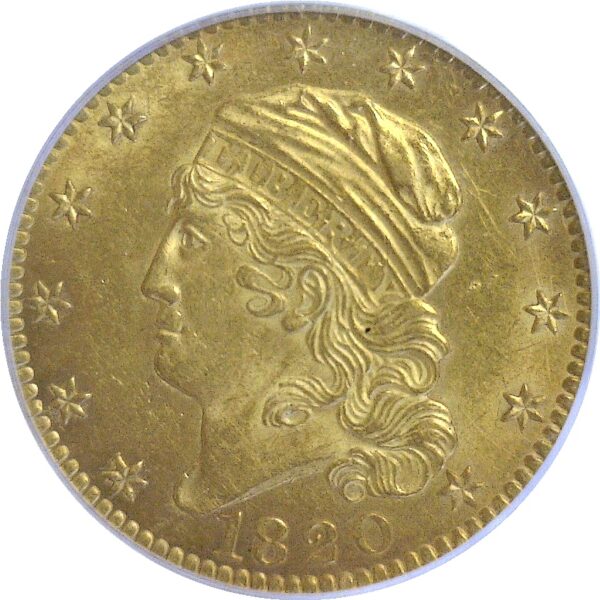 1820  $5 Capped Bust   -   PCGS MS-63 - Image 2