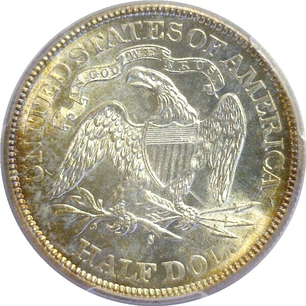 1875-S  Seated Liberty Half Dollar.  -  PCGS MS-65. - Image 3