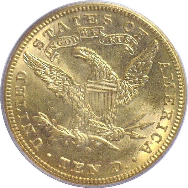1895-O  $10 Liberty.   -    PCGS MS-63. - Image 3