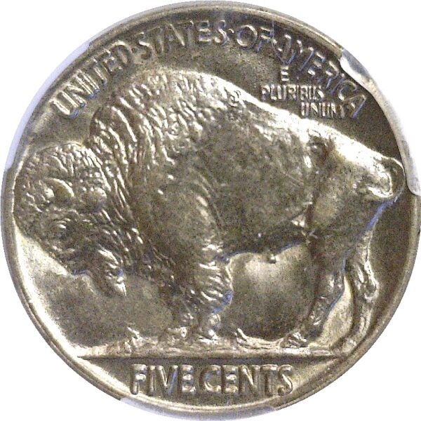 1923.  Buffalo Nickel.   -   CACG. MS-65. - Image 3