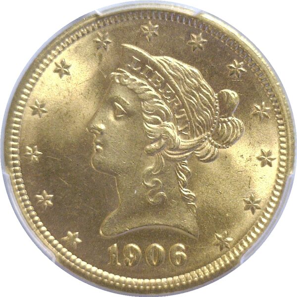 1906-D  $10 Liberty   -   PCGS. MS-65. - Image 2