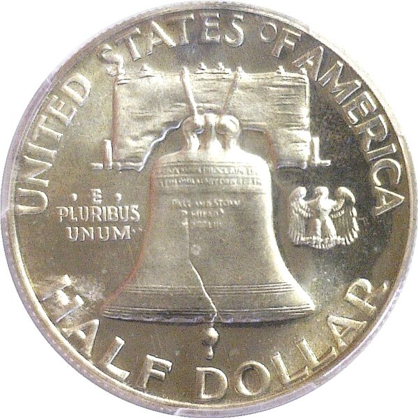 1950.  Franklin Half Dollar.  -  PCGS. PR-66. CAM. - Image 3