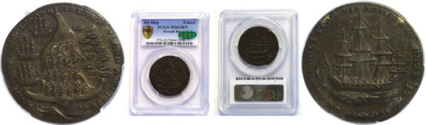 1779 Rhode Island  -  PCGS MS-63 BN CAC