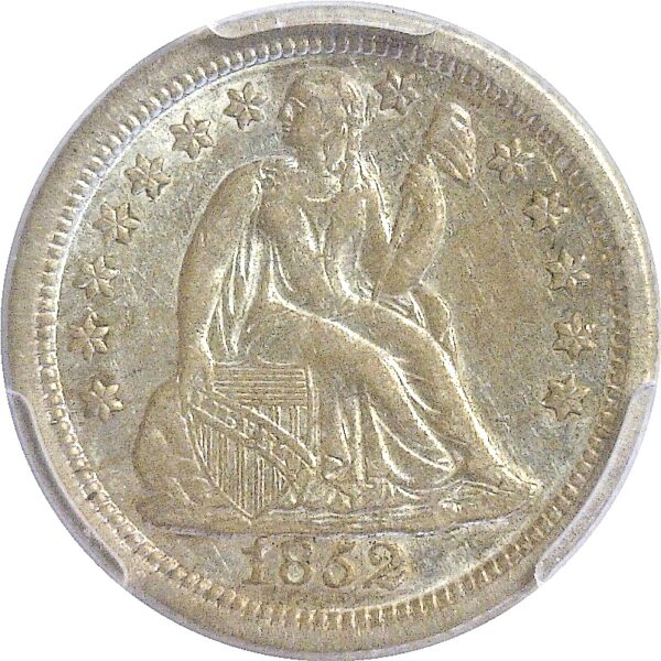 1852-O  Seated Liberty Dime   -    PCGS. AU-53. - Image 2