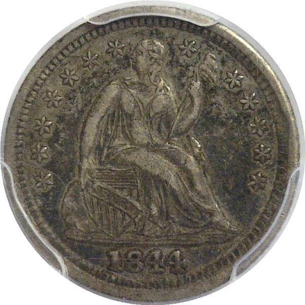 1844  Seated Liberty Half Dime. -  PCGS XF-40 - Image 2