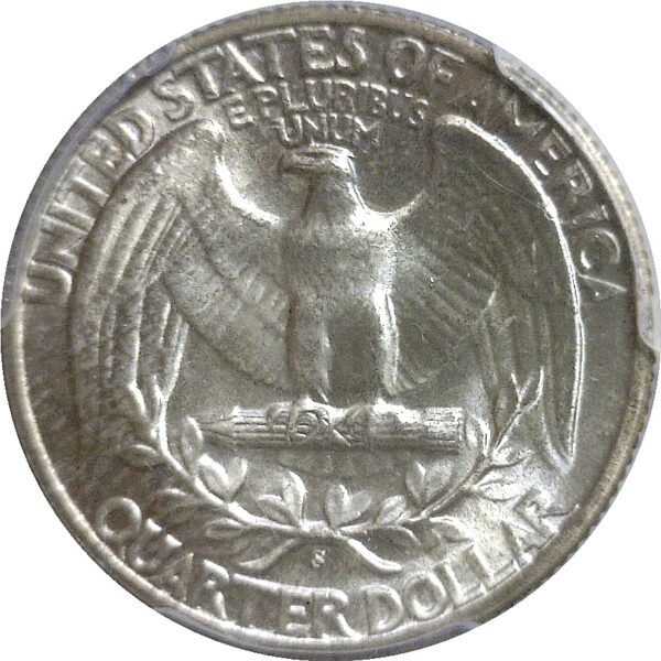1943-S.  Washington Quarter.  -  PCGS. MS-67. - Image 3