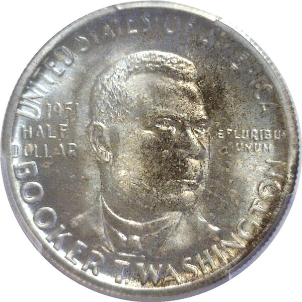1951-S Booker T. Washington Commemorative Half Dollar  -  PCGS MS-67 - Image 2