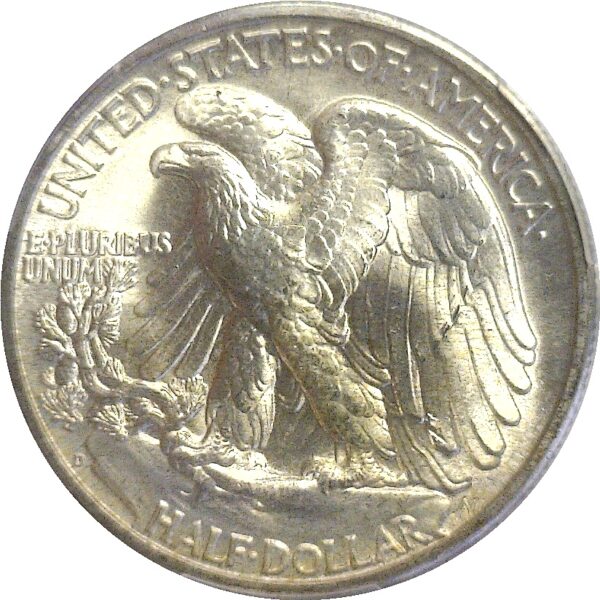 1946-D  Walking Liberty Half Dollar.  -   PCGS. MS-65+. - Image 3