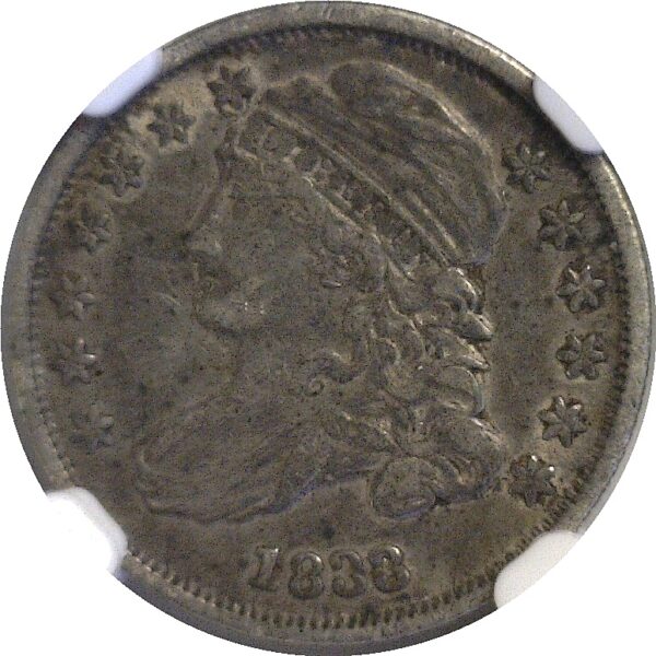 1833 Bust Dime  -  NGC XF-40 - Image 2