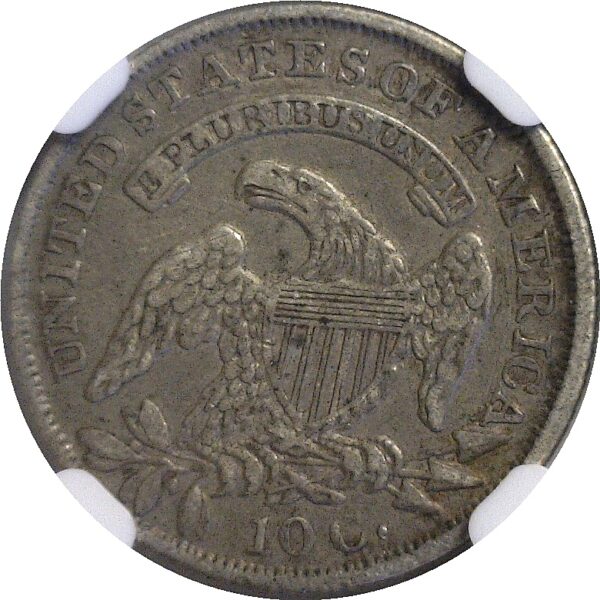 1833 Bust Dime  -  NGC XF-40 - Image 3