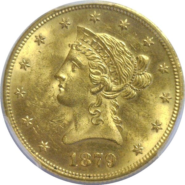 1879 $10 Liberty. -  PCGS MS-62 - Image 2