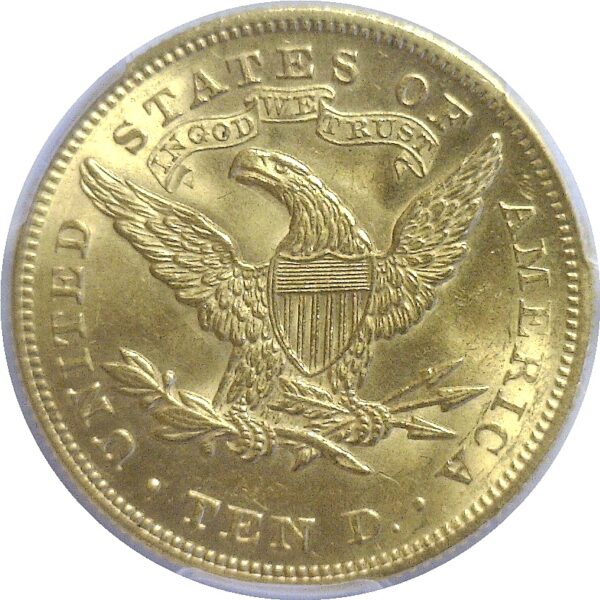 1879 $10 Liberty. -  PCGS MS-62 - Image 3