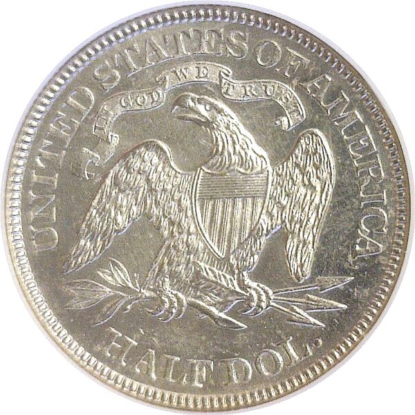 1883.  Seated Liberty Half Dollar.  -  NGC. MS-63. - Image 3