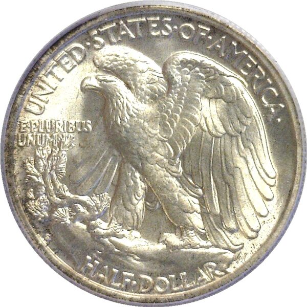 1939-S Walking Liberty Half Dollar  -  PCGS MS-66 - Image 3