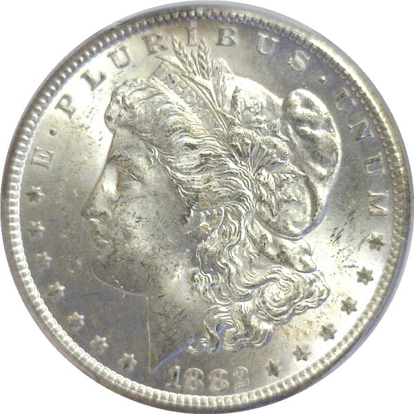 1882-CC Morgan Dollar  -  PCGS MS-63 - Image 2