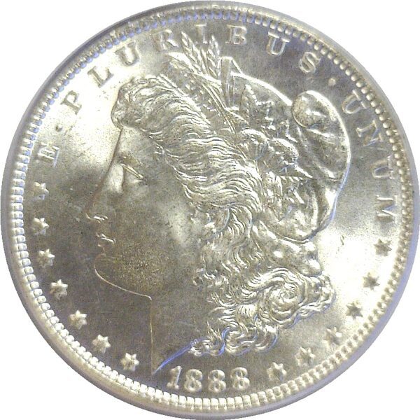 1888 Morgan Dollar   -     PCGS MS-65 - Image 2