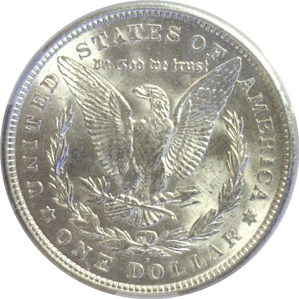 1921-D.  Morgan Dollar.  -  CACG. MS-64. - Image 3