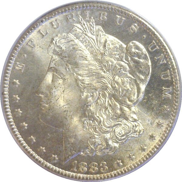 1883-CC .  Morgan Dollar.  -  PCGS. MS-65. PL. - Image 2