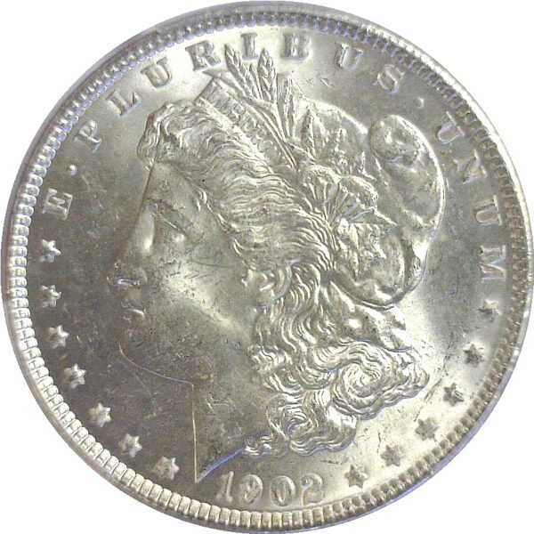 1902  Morgan Dollar   -   PCGS  MS-64 - Image 2