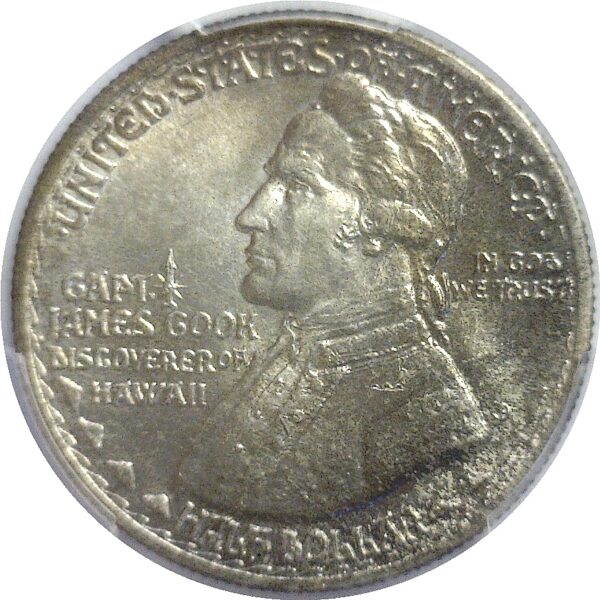 1928  Hawaiian Commemorative Half Dollar  -  PCGS MS-65. - Image 2
