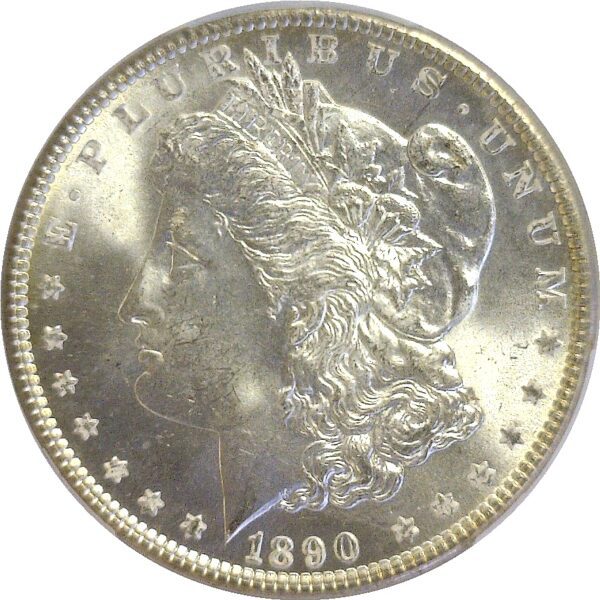 1890 Morgan Dollar.  -   PCGS MS-64 - Image 2