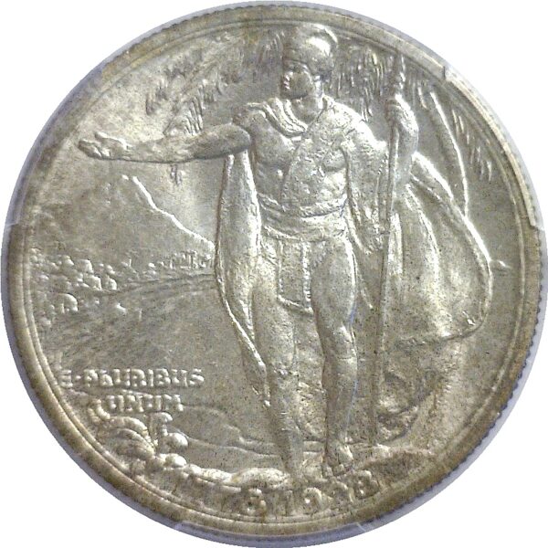 1928  Hawaiian Commemorative Half Dollar  -  PCGS MS-65. - Image 3
