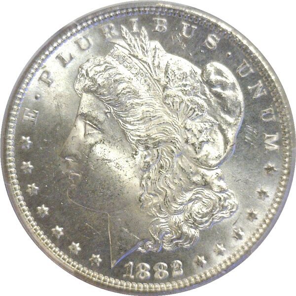 1882 Morgan Dollar  -  PCGS MS-64 - Image 2