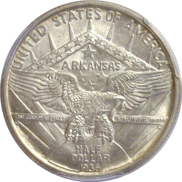 1936-D.  Arkansas Commemorative.  -  PCGS. MS-65. - Image 3