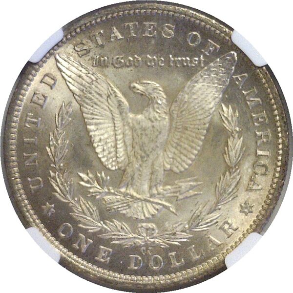 1893-CC  Morgan Dollar   -   NGC. MS-62. - Image 3