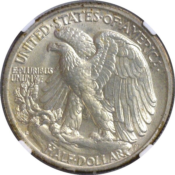 1937-S.  Walking Liberty Half Dollar.  -   NGC. MS-63. - Image 3