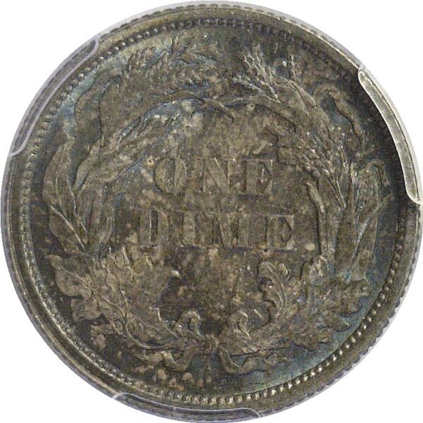 1864 Seated Liberty Dime   -   PCGS MS-65 - Image 3