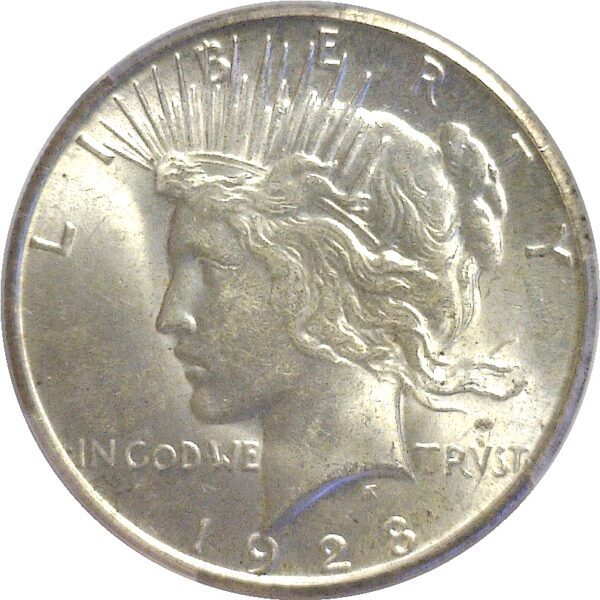 1928-S.  Peace Dollar.  -  PCGS. MS-63. - Image 2