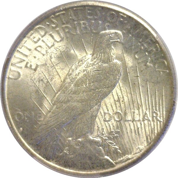 1928-S.  Peace Dollar.  -  PCGS. MS-63. - Image 3