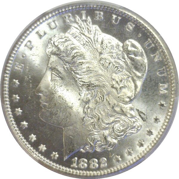 1882 Morgan Dollar  -  PCGS MS-64 - Image 2